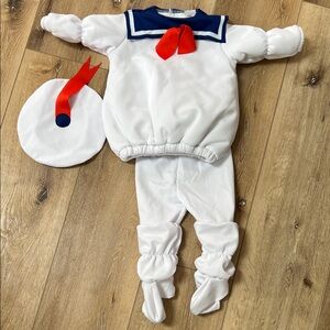 Stay puft marshmallow costume 6-12month